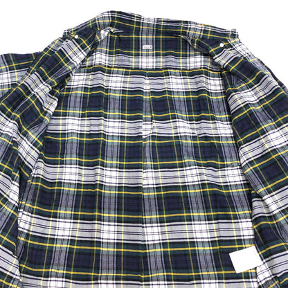 【中古品】【メンズ】 SEQUEL TARTAN FLYFRONT SHIRT SQ-25SS-SH-03 タータンチェック フライフロント 長袖 シャツ トップス 142-260512-rs-03-fur サイズ：L カラー：ネイビー系 万代Net店
