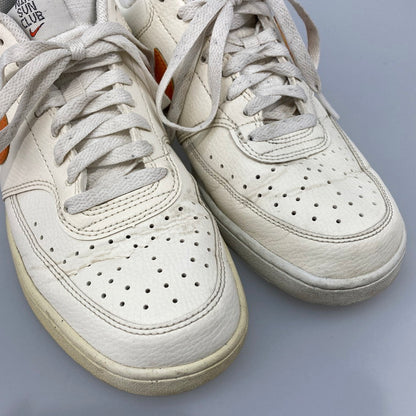 【中古品】【メンズ】 NIKE ナイキ DH2987-104 COURT VISION LO スニーカー 160-251028-WA-06-iwa サイズ：25.5 カラー：オフホワイト系 オレンジ 万代Net店