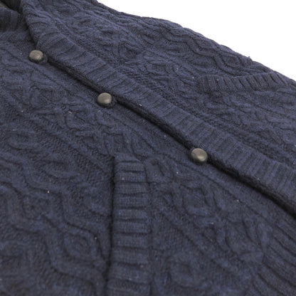 【中古品】【メンズ】 SUGAR CANE シュガーケーン Destiny WOOL VEST ウールベスト ニットベスト 145-260731-rs-02-fur サイズ：38 カラー：ネイビー 万代Net店