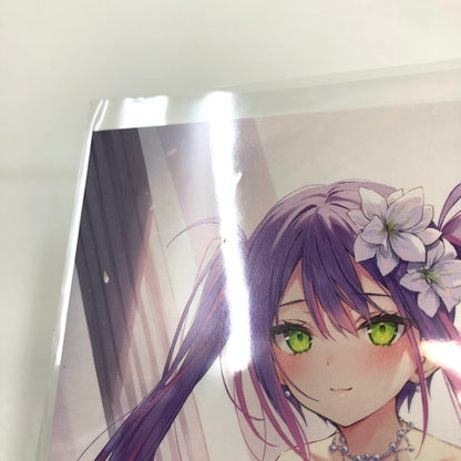 【中古品】 ホロライブ 常闇トワ 活動一周年記念グッズ 箔押しポストカード 054-260726-ma-03-fur 万代Net店