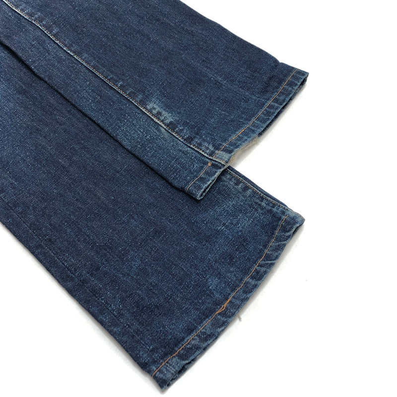 【現状渡し品】【メンズ】 CANTON キャントン DENIM PANTS LOT571 デニムパンツ Gパン ジーンズ ボトムス 古着 151-261022-rs-05-fur サイズ：W28 L34 カラー：インディゴ 万代Net店