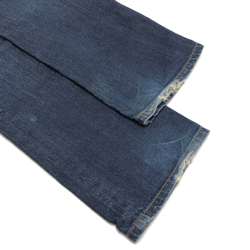 【現状渡し品】【メンズ】 CANTON キャントン DENIM PANTS LOT571 デニムパンツ Gパン ジーンズ ボトムス 古着 151-261022-rs-05-fur サイズ：W28 L34 カラー：インディゴ 万代Net店