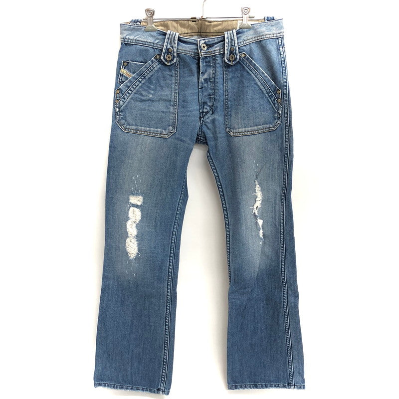 【中古品】【メンズ】 DIESEL ディーゼル KARDEEF DENIM PANTS 00T0010089X デニムパンツ Gパン ジーンズ ボトムス 152-260512-rs-07-fur サイズ：W30 L30 カラー：インディゴ 万代Net店