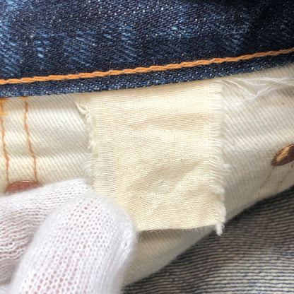 【現状渡し品】【メンズ】 CANTON キャントン DENIM PANTS LOT571 デニムパンツ Gパン ジーンズ ボトムス 古着 151-261022-rs-05-fur サイズ：W28 L34 カラー：インディゴ 万代Net店