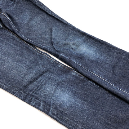 【現状渡し品】【メンズ】 CANTON キャントン DENIM PANTS LOT571 デニムパンツ Gパン ジーンズ ボトムス 古着 151-261022-rs-05-fur サイズ：W28 L34 カラー：インディゴ 万代Net店