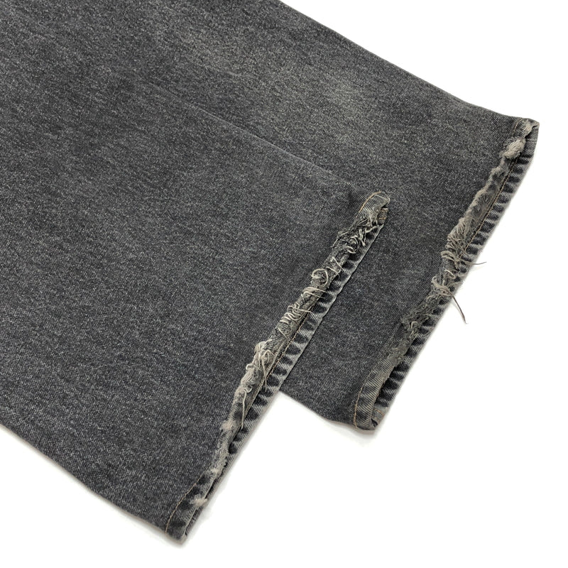 【中古品】【メンズ】 DIESEL ディーゼル D-RISE DENIM PANTS デニムパンツ Gパン ジーンズ ダメージ加工 ボトムス 古着 152-261022-rs-06-fur サイズ：28 カラー：ブラックインディゴ 万代Net店