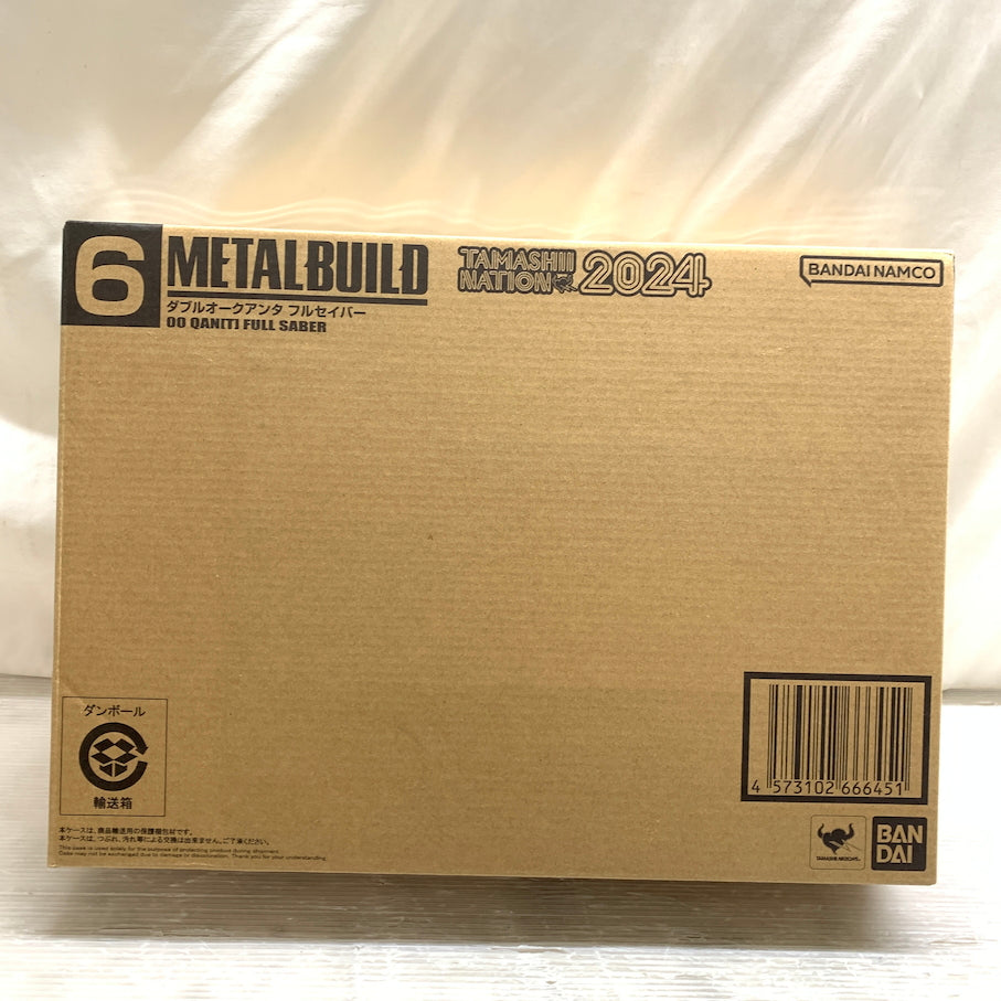 【現状渡し品】 METAL BUILD/ダブルオークアンタフルセイバー+オプション 056-261028-MS-10-min 万代Net店
