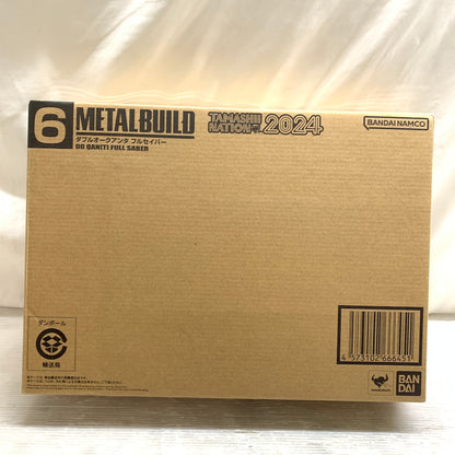 【現状渡し品】 METAL BUILD/ダブルオークアンタフルセイバー+オプション 056-261028-MS-10-min 万代Net店