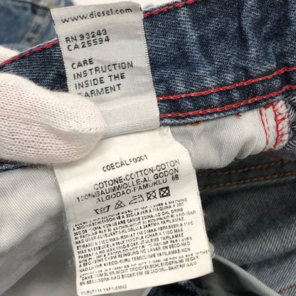 【ジャンク品】【メンズ】 DIESEL ディーゼル PADDOM DENIM PANTS 00ECAL F0001 デニムパンツ Gパン ジーンズ ボトムス 152-260512-rs-09-fur サイズ：W31 L34 カラー：インディゴ 万代Net店