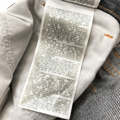 【中古品】【メンズ】 DIESEL ディーゼル D-RISE DENIM PANTS デニムパンツ Gパン ジーンズ ダメージ加工 ボトムス 古着 152-261022-rs-06-fur サイズ：28 カラー：ブラックインディゴ 万代Net店