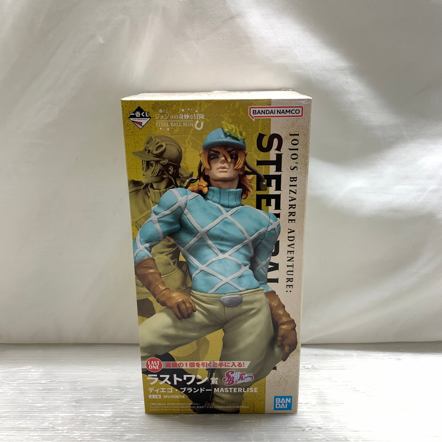 【中古品】 一番くじ ジョジョの奇妙な冒険 STEEL BALL RUN ラストワン賞 ディエゴ・ブランドー MASTERLISE フィギュア バンダイ 箱あり 051-261015-YT-05-min 万代Net店