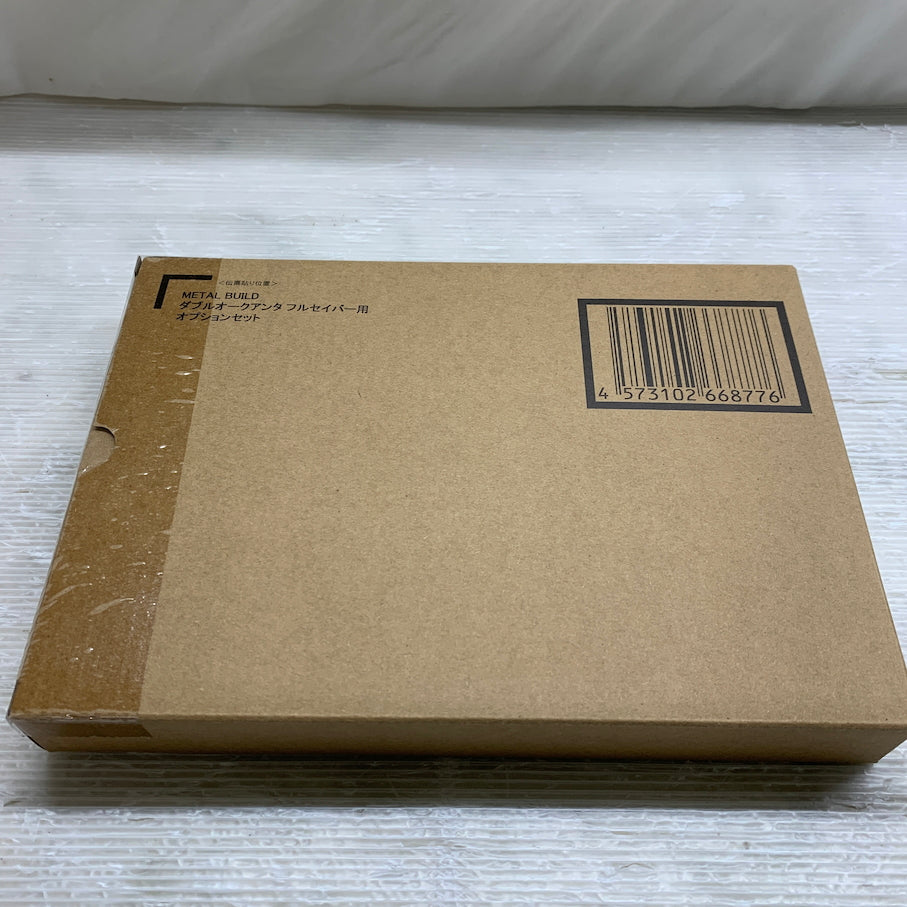 【現状渡し品】 METAL BUILD/ダブルオークアンタフルセイバー+オプション 056-261028-MS-10-min 万代Net店