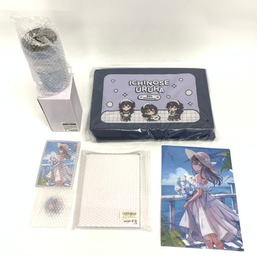 【未使用品】 １点未使用有 ぶいすぽっ！ 一ノ瀬うるは 6周年記念2025 グッズセット 053-260726-mo-01-fur 万代Net店