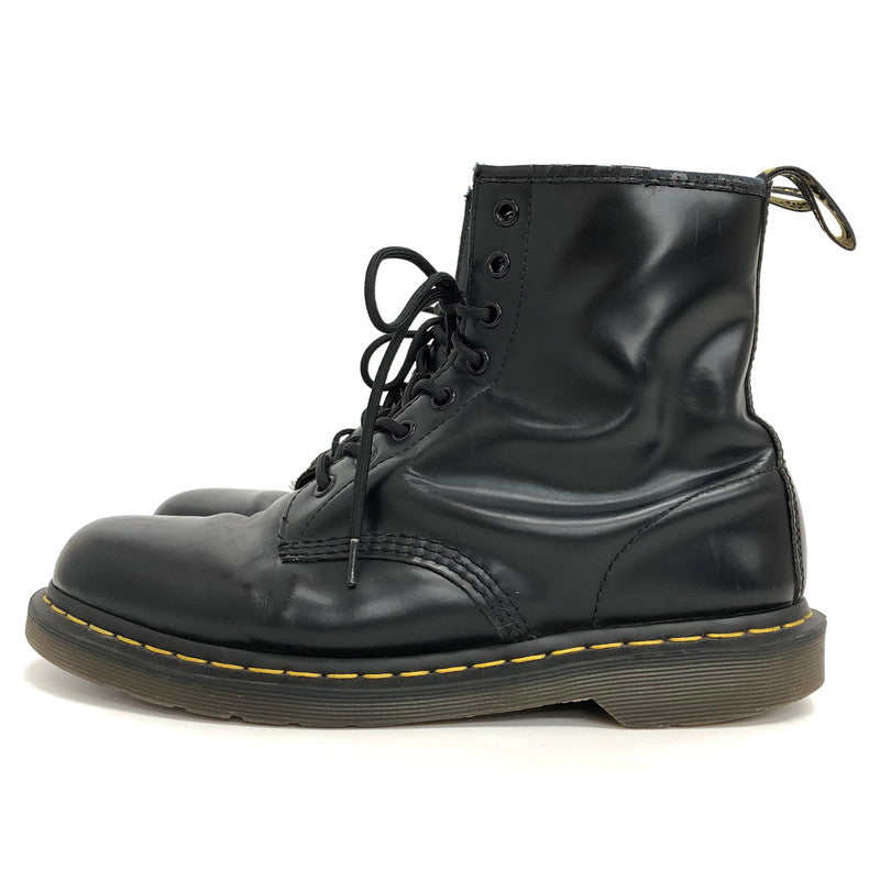 【現状渡し品】【メンズ】 DR.MARTENS ドクターマーチン 1460 8EYE BOOT レザー ブーツ シューズ 靴 164-260512-rs-06-fur サイズ：UK9 (日本サイズ 27.5cm相当) カラー：ブラック 万代Net店