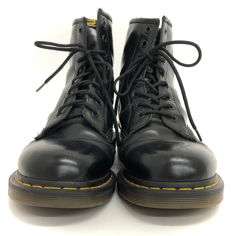 【現状渡し品】【メンズ】 DR.MARTENS ドクターマーチン 1460 8EYE BOOT レザー ブーツ シューズ 靴 164-260512-rs-06-fur サイズ：UK9 (日本サイズ 27.5cm相当) カラー：ブラック 万代Net店
