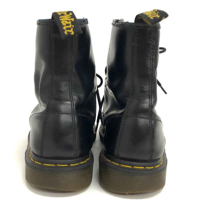 【現状渡し品】【メンズ】 DR.MARTENS ドクターマーチン 1460 8EYE BOOT レザー ブーツ シューズ 靴 164-260512-rs-06-fur サイズ：UK9 (日本サイズ 27.5cm相当) カラー：ブラック 万代Net店