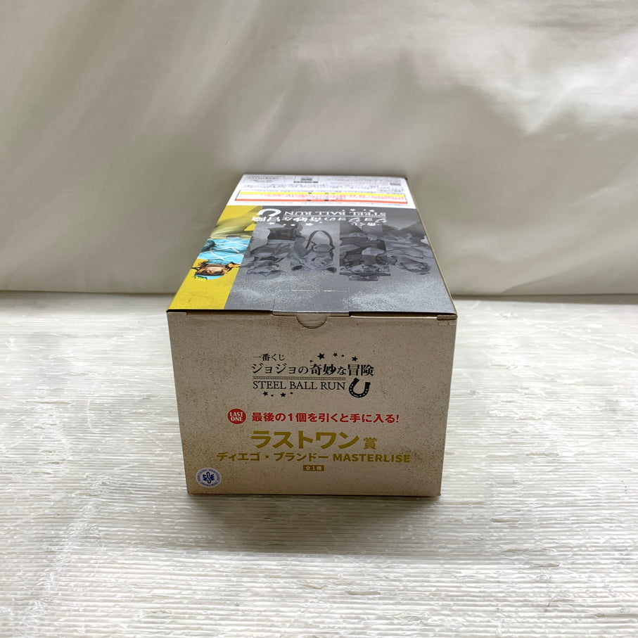 【中古品】 一番くじ ジョジョの奇妙な冒険 STEEL BALL RUN ラストワン賞 ディエゴ・ブランドー MASTERLISE フィギュア バンダイ 箱あり 051-261015-YT-05-min 万代Net店