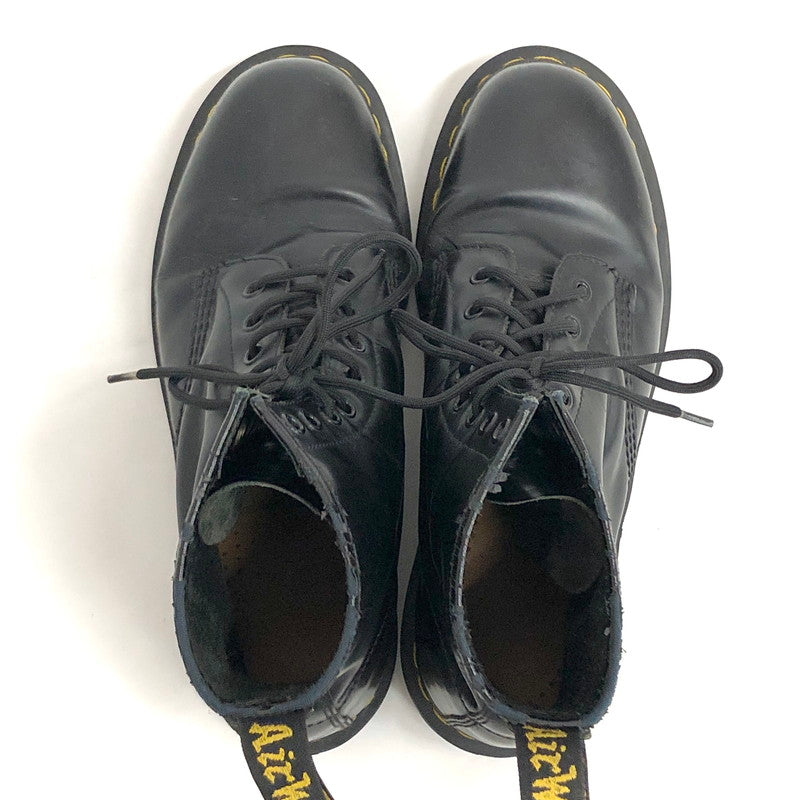 【現状渡し品】【メンズ】 DR.MARTENS ドクターマーチン 1460 8EYE BOOT レザー ブーツ シューズ 靴 164-260512-rs-06-fur サイズ：UK9 (日本サイズ 27.5cm相当) カラー：ブラック 万代Net店