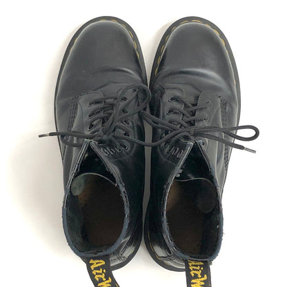 【現状渡し品】【メンズ】 DR.MARTENS ドクターマーチン 1460 8EYE BOOT レザー ブーツ シューズ 靴 164-260512-rs-06-fur サイズ：UK9 (日本サイズ 27.5cm相当) カラー：ブラック 万代Net店