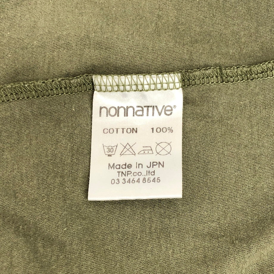 【現状渡し品】【メンズ】 nonnative ノンネイティブ S/S TEE 半袖 Tシャツ トップス アメカジ系 145-251204-yu-03-fur サイズ：1 カラー：カーキ系 万代Net店