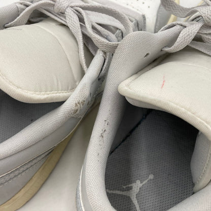 【中古品】【レディース】 NIKE ナイキ 箱無し DC0774-103 WOMEN’S AIR JORDAN １ LOW 靴 スニーカー 160-250616-NS-23-iwa サイズ：26.5cm カラー：ホワイト グレー 万代Net店