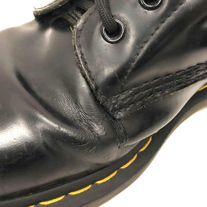 【現状渡し品】【メンズ】 DR.MARTENS ドクターマーチン 1460 8EYE BOOT レザー ブーツ シューズ 靴 164-260512-rs-06-fur サイズ：UK9 (日本サイズ 27.5cm相当) カラー：ブラック 万代Net店