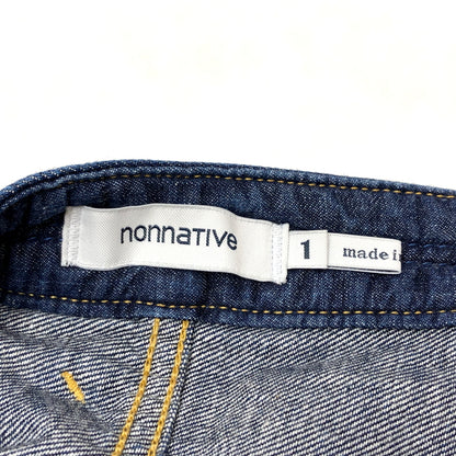 【中古品】【メンズ】 NONNATIVE ノンネイティブ DWELLER 5P JEANS COTTON 12oz SELVEDGE DENIM NWNN-P2601 デニムパンツ Gパン ジーンズ ボトムス 古着 151-261022-rs-07-fur サイズ：1 カラー：インディゴ 万代Net店