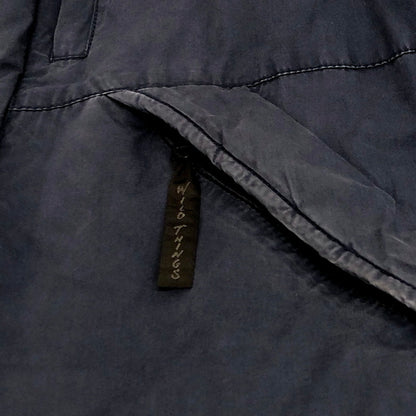 【現状渡し品】【メンズ】 WILDTHINGS ワイルドシングス ダウンジャケット アウトドア 144-251204-yu-04-fur サイズ：L カラー：ネイビー系 万代Net店