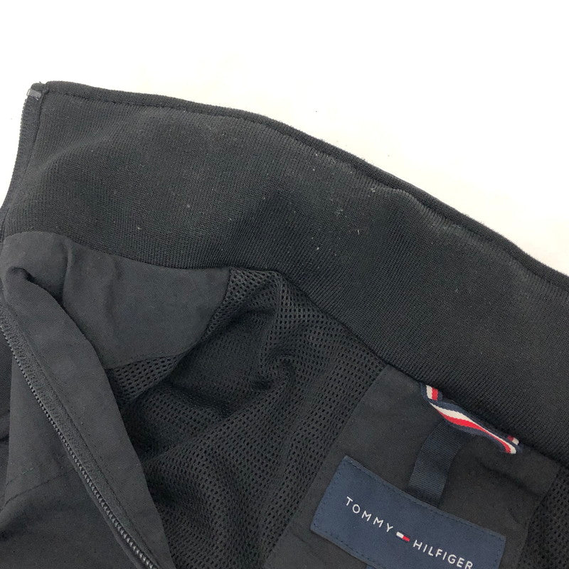 【中古品】【メンズ】 TOMMY HILFIGER トミーヒルフィガー JACKET ジャケット アウター 古着 147-260512-rs-08-fur サイズ：XS カラー：ブラック 万代Net店