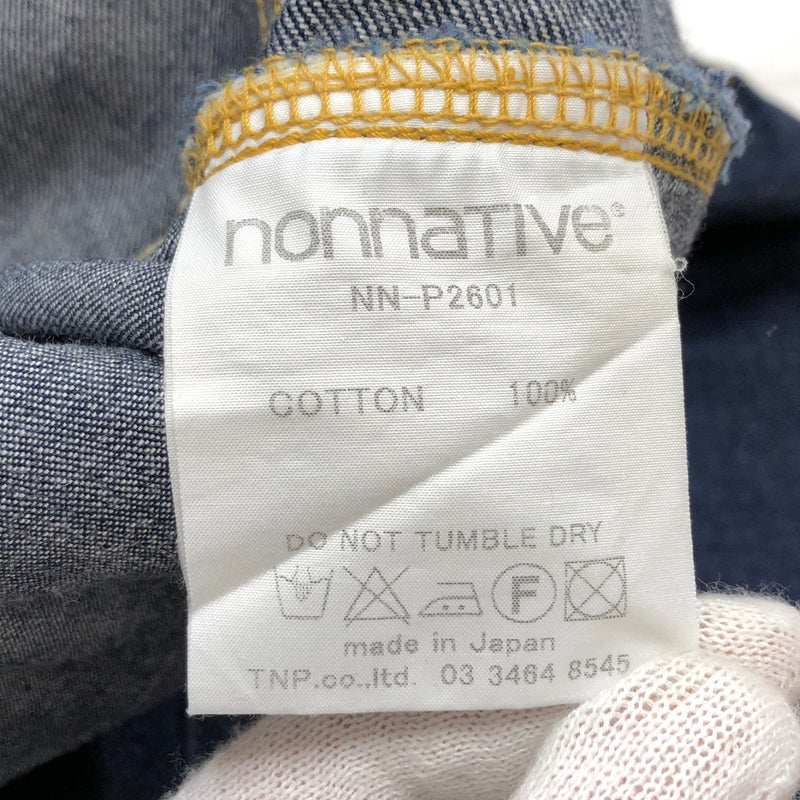 【中古品】【メンズ】 NONNATIVE ノンネイティブ DWELLER 5P JEANS COTTON 12oz SELVEDGE DENIM NWNN-P2601 デニムパンツ Gパン ジーンズ ボトムス 古着 151-261022-rs-07-fur サイズ：1 カラー：インディゴ 万代Net店