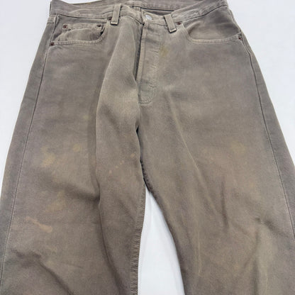 【中古品】【メンズ】 LEVI'S リーバイス 90S 501 DENIM PANT 501-0175 95年製 刻印552 デニムパンツ ボトムス 157-260621-sa-02-fur サイズ：32×32 カラー：ブラウン 万代Net店