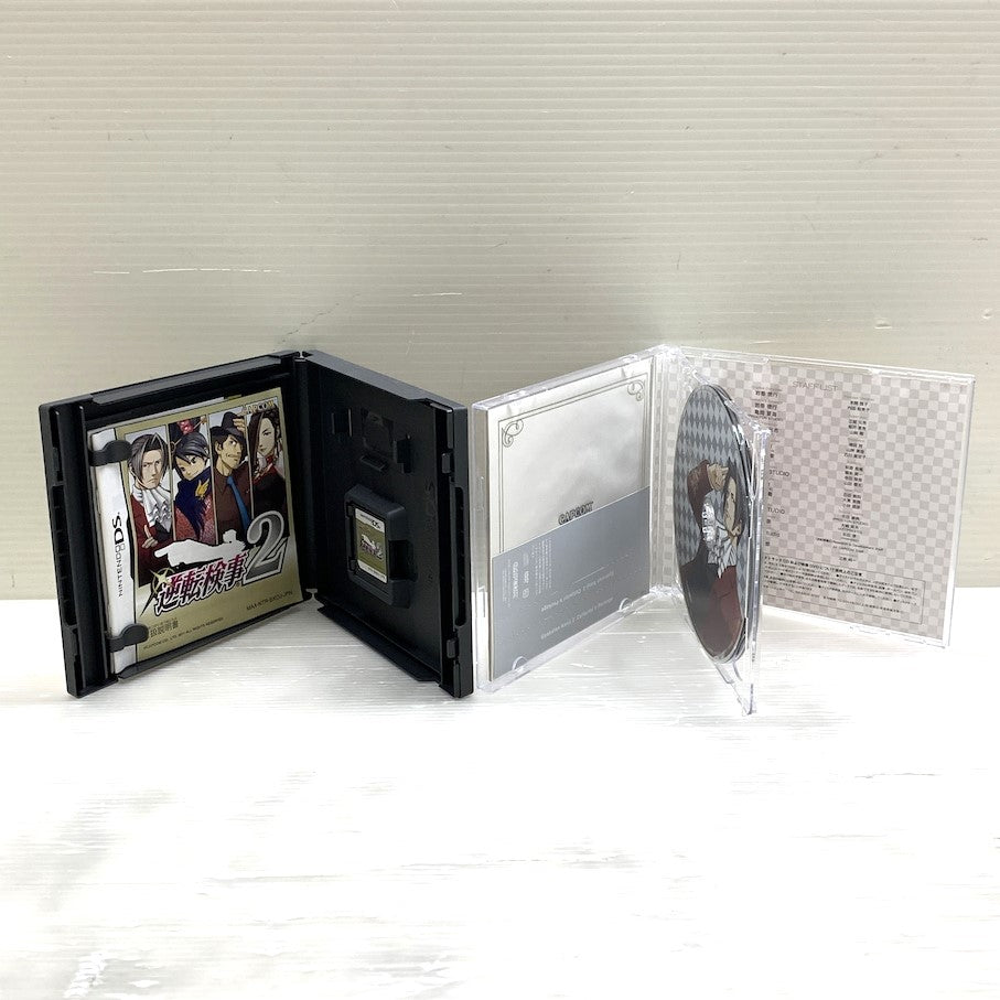 【現状渡し品】 逆転検事2 コレクターズ・パッケージ -DS 023-260211-MS-05-min 万代Net店