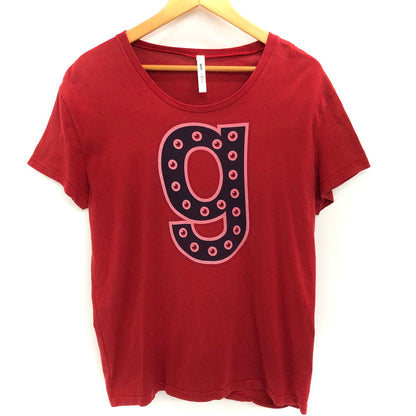 【現状渡し品】【メンズ】 glamb グラム S/S TEE 半袖 Tシャツ トップス ストリート系 142-251204-yu-05-fur カラー：レッド 万代Net店