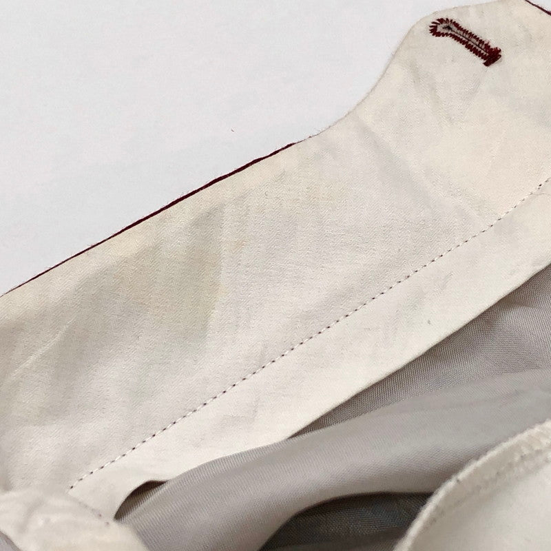 【ジャンク品】【メンズ】 REDPOINT レッドポイント スラックスパンツ カラーパンツ ズボン ボトムス 157-240919-rs-02-fur サイズ：27 カラー：ボルドー・ワイン系 万代Net店