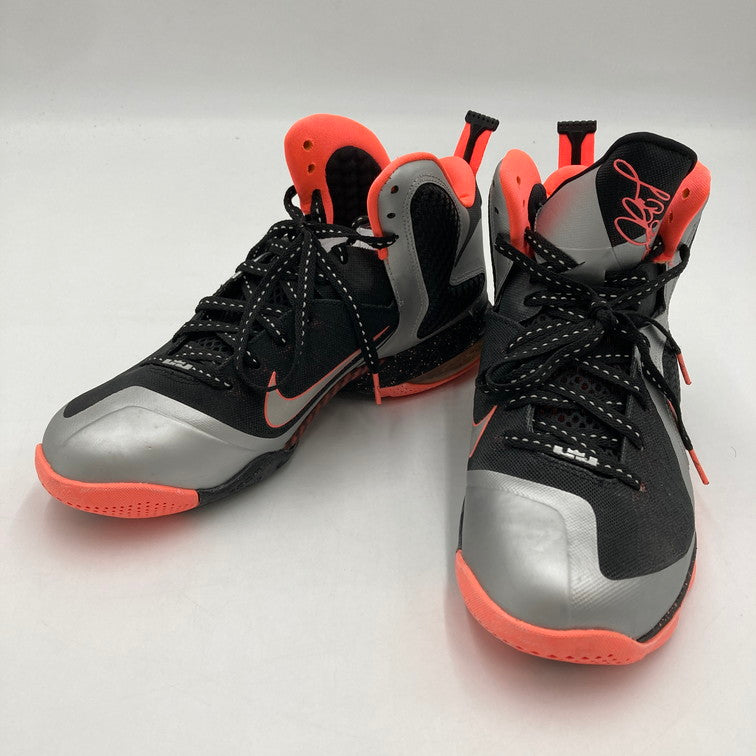 【中古品】【メンズ】 NIKE ナイキ 箱無し 469764-005 LEBRON 9 靴 スニーカー 160-250616-NS-26-iwa サイズ：27.5cm カラー：BRIGHT MANGO 万代Net店
