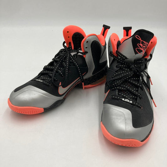 【中古品】【メンズ】 NIKE ナイキ 箱無し 469764-005 LEBRON 9 靴 スニーカー 160-250616-NS-26-iwa サイズ：27.5cm カラー：BRIGHT MANGO 万代Net店