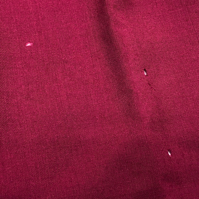 【ジャンク品】【メンズ】 REDPOINT レッドポイント スラックスパンツ カラーパンツ ズボン ボトムス 157-240919-rs-02-fur サイズ：27 カラー：ボルドー・ワイン系 万代Net店