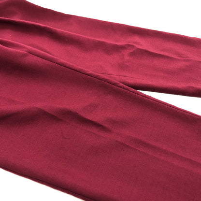 【ジャンク品】【メンズ】 REDPOINT レッドポイント スラックスパンツ カラーパンツ ズボン ボトムス 157-240919-rs-02-fur サイズ：27 カラー：ボルドー・ワイン系 万代Net店