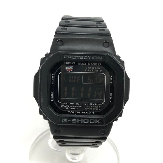 【現状渡し品】【メンズ/レディース】 CASIO G-SHOCK ジーショック GW-M5610U-1BJF 5600 腕時計 デジタルウォッチ アクセサリー 196-260513-rs-02-fur カラー：ブラック 万代Net店