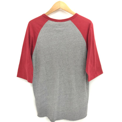 【中古品】【メンズ】 BRIXTON ブリクストン S/S TEE 半袖 Tシャツ トップス インポート系 141-251204-yu-07-fur サイズ：M カラー：レッド/グレー 万代Net店