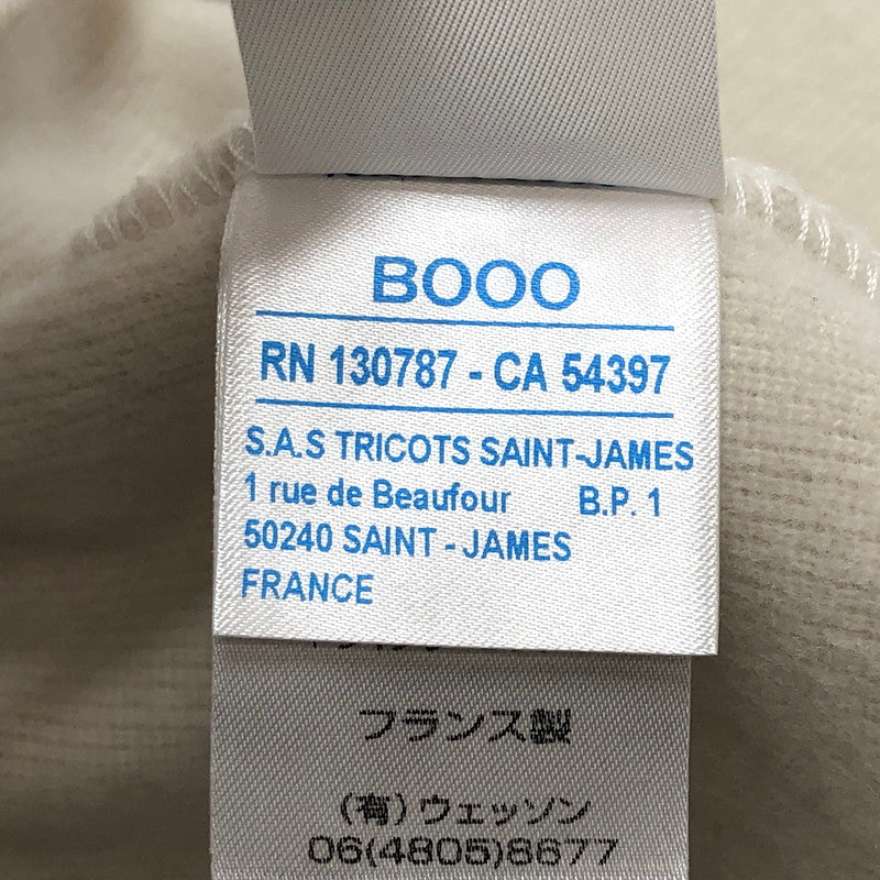 【中古品】【レディース】 SAINT JAMES セントジェームス ダブルフェースセーター 無地 長袖 トップス 170-260217-rs-02-fur サイズ：SM カラー：アイボリー系 万代Net店