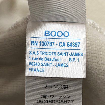 【中古品】【レディース】 SAINT JAMES セントジェームス ダブルフェースセーター 無地 長袖 トップス 170-260217-rs-02-fur サイズ：SM カラー：アイボリー系 万代Net店