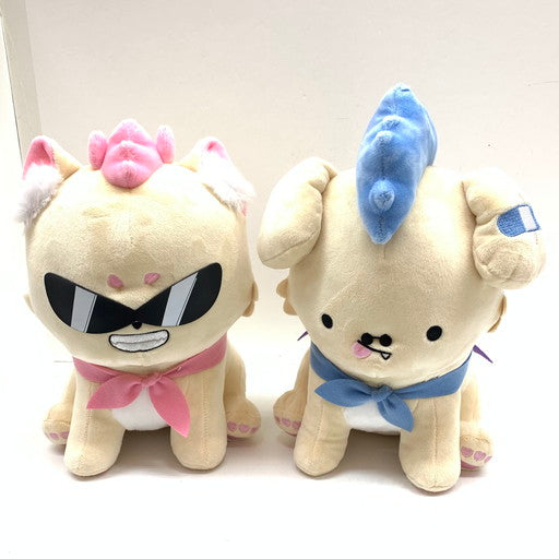 【中古美品】 ホロライブ FUWAMOCO ラフィアン ぬいぐるみ 2体セット 054-260309-mo-05-fur 万代Net店