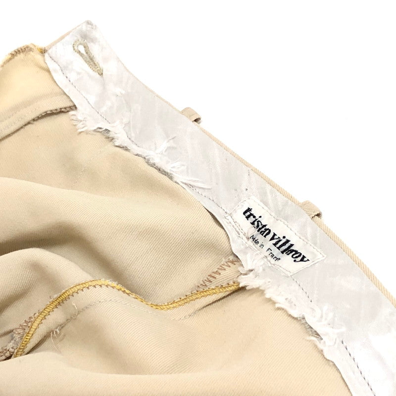 【現状渡し品】【レディース】 tristan villeroy フレアカット ブーツカット パンツ ズボン ボトムス 158-240919-rs-03-fur サイズ：表記なし カラー：アイボリー系 万代Net店