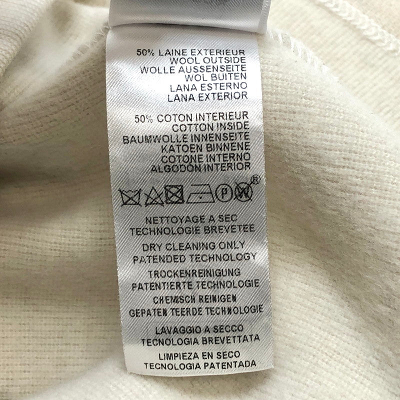【中古品】【レディース】 SAINT JAMES セントジェームス ダブルフェースセーター 無地 長袖 トップス 170-260217-rs-02-fur サイズ：SM カラー：アイボリー系 万代Net店