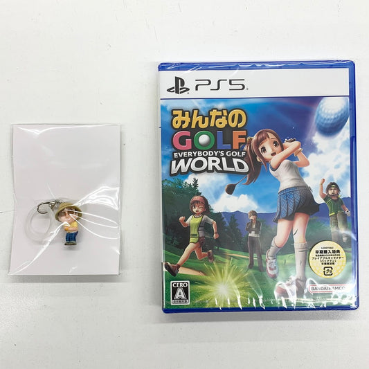 【未使用品】 みんなのGOLF WORLD -PS5 ゲーム 026-250916-mo-01-fur 万代Net店