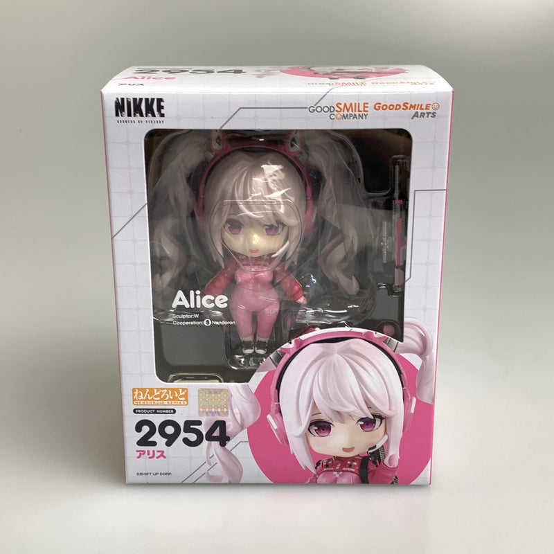 【未使用品】 ねんどろいど 勝利の女神:NIKKE アリス フィギュア 053-260818-zi-01-min 万代Net店