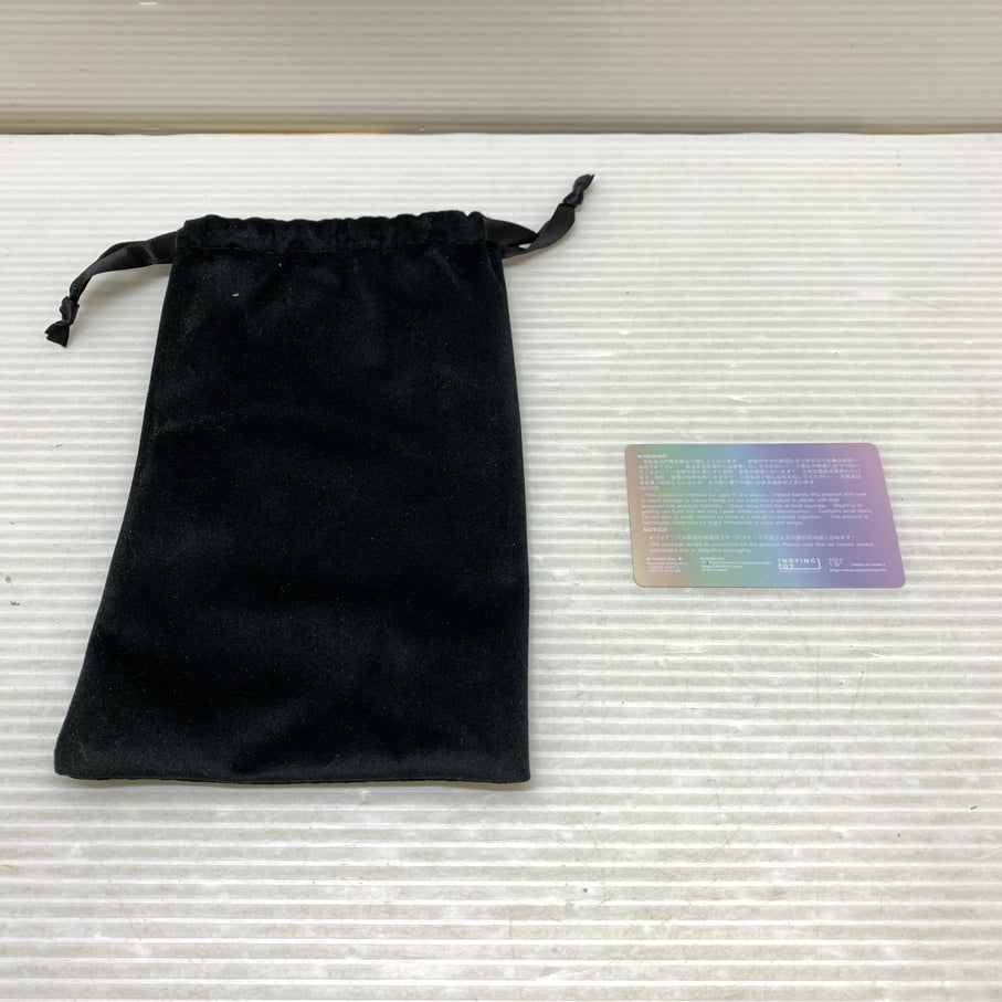 【現状渡し品】 INSTINCTOY grateful Days Hapico Plush ぬいぐるみ キーホルダー 黒 038-261016-YT-01-min 万代Net店