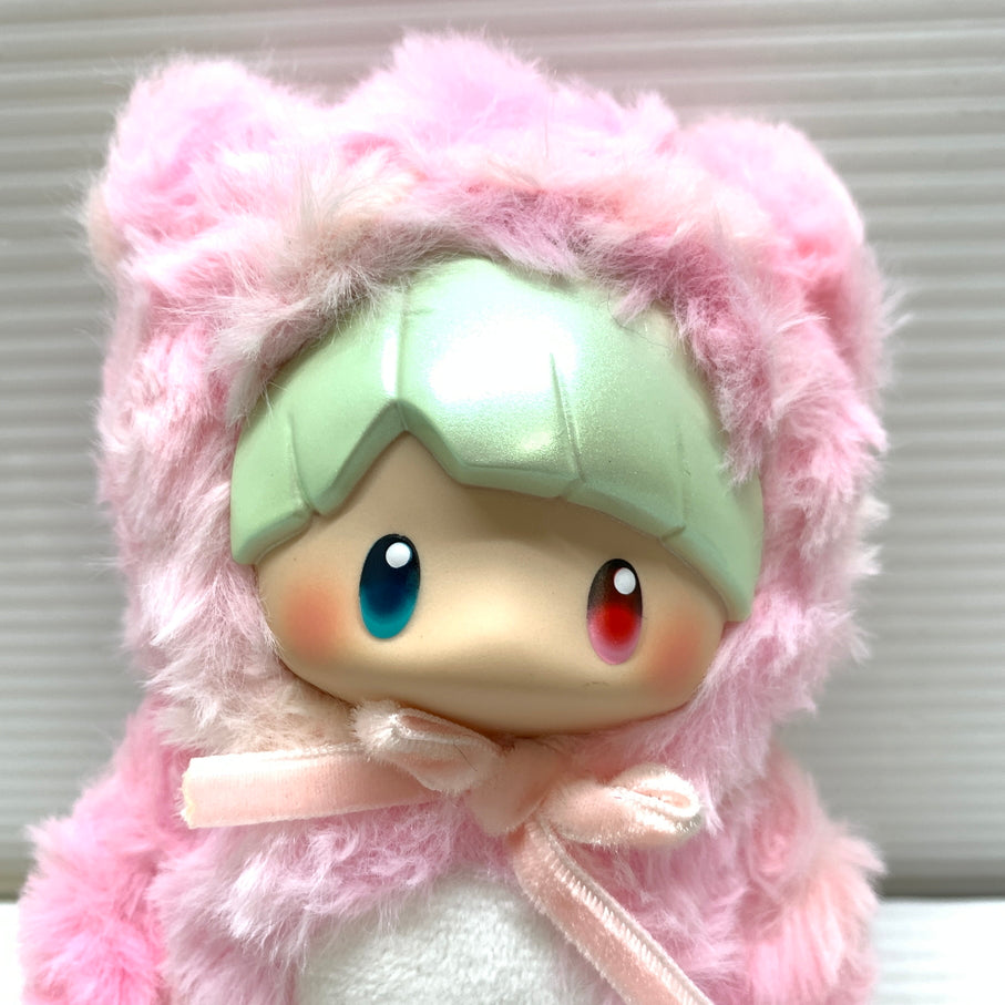 【現状渡し品】 INSTINCTOY grateful Days Hapico Plush ぬいぐるみ キーホルダー ピンク 038-261016-YT-02-min 万代Net店
