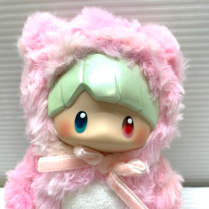 【現状渡し品】 INSTINCTOY grateful Days Hapico Plush ぬいぐるみ キーホルダー ピンク 038-261016-YT-02-min 万代Net店